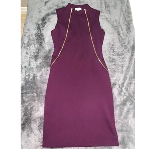 Calvin Klein purple dress